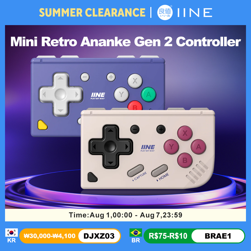 Retro Gaming System - IINE Ananke Gen 2 Retro Mini