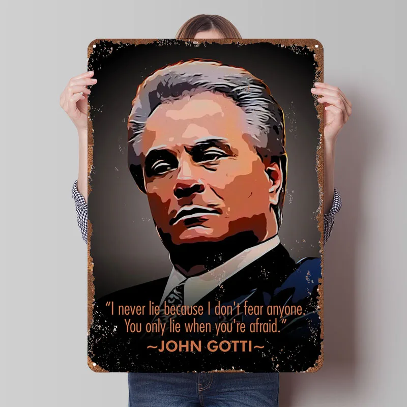 Retro Gaming Quotes - Poster in Metallo con Citazioni di
