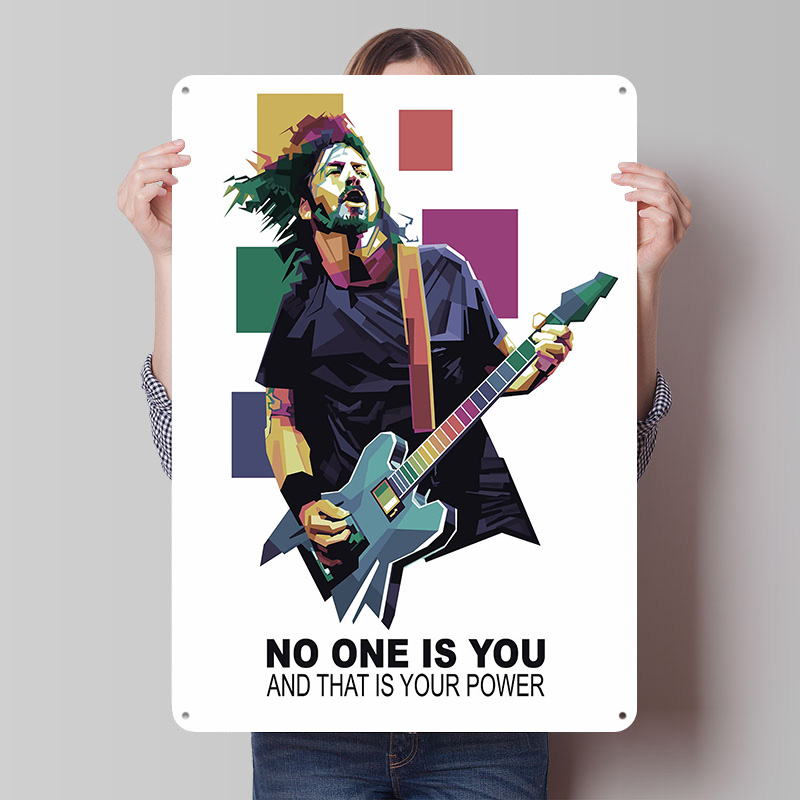 Retro Gaming Quotes - Poster con Citazioni Rockstar, Arte Murale