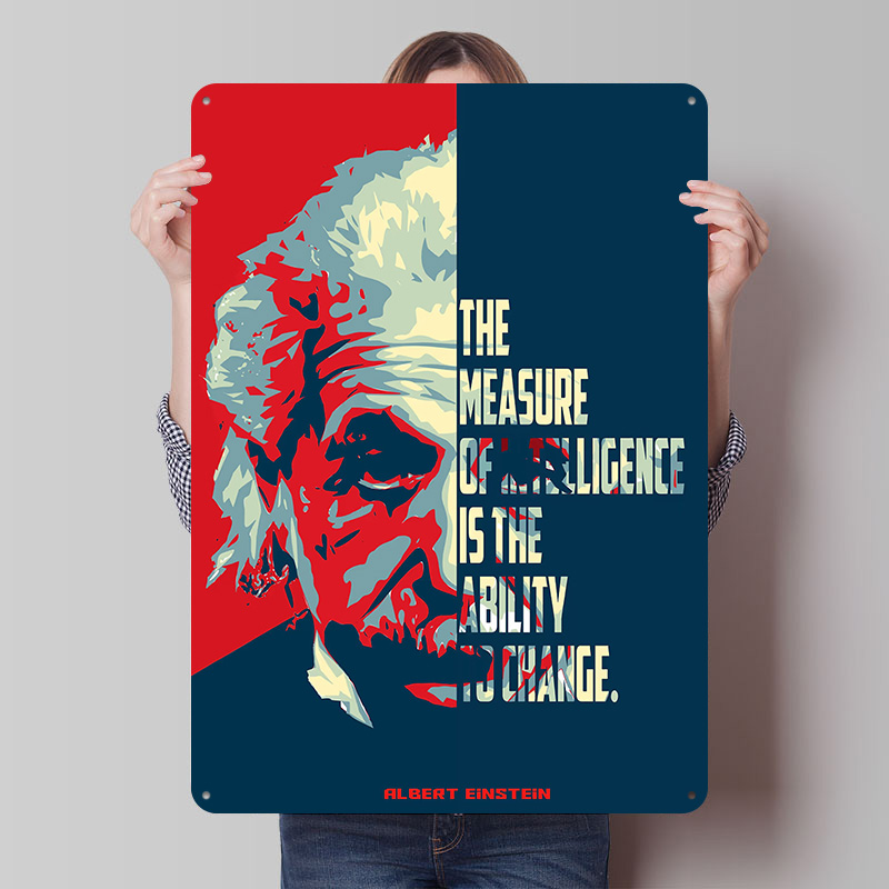 Retro Gaming Quotes - Poster in Latta con Citazioni di