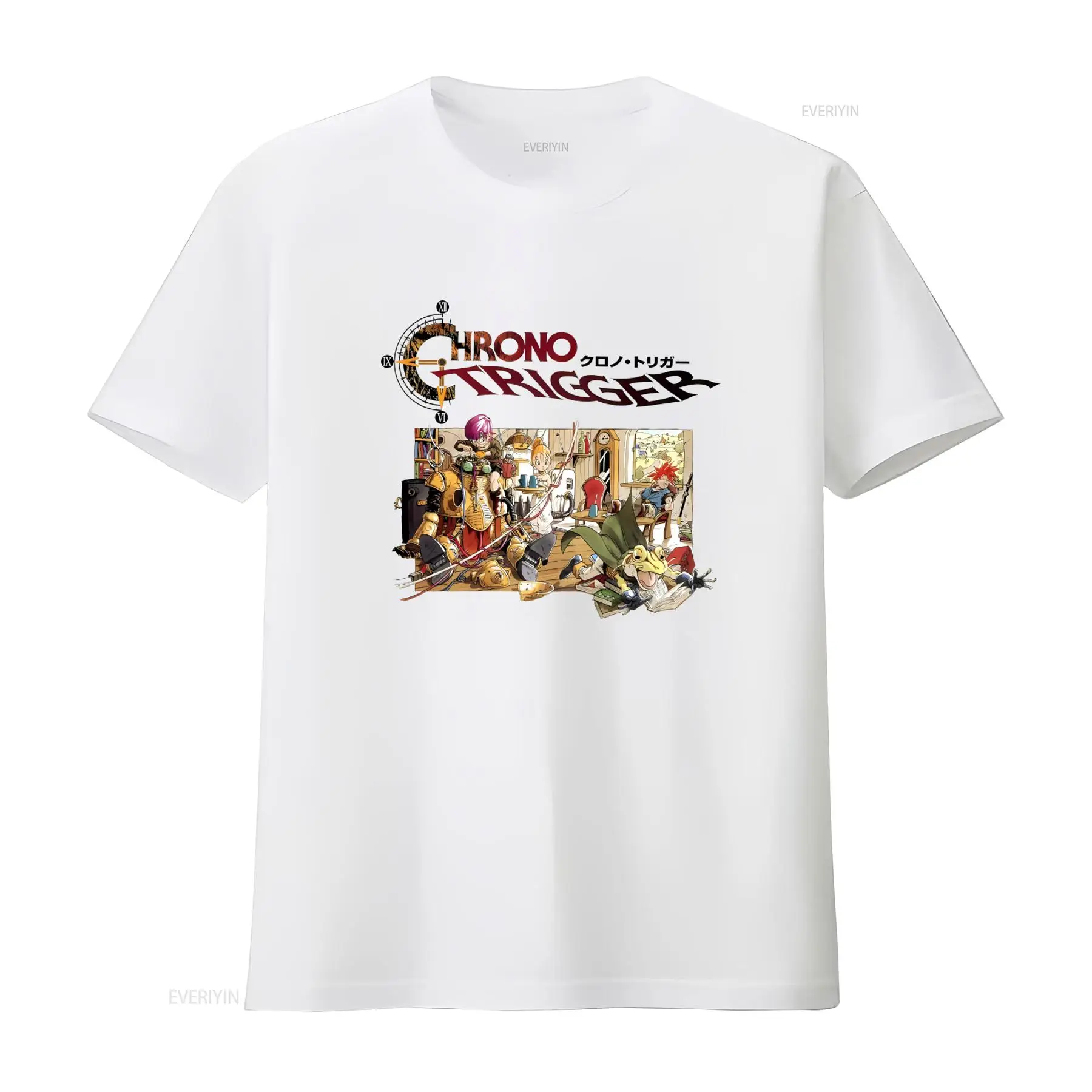 Game Retro Gaming - Maglietta con logo del videogioco Chrono