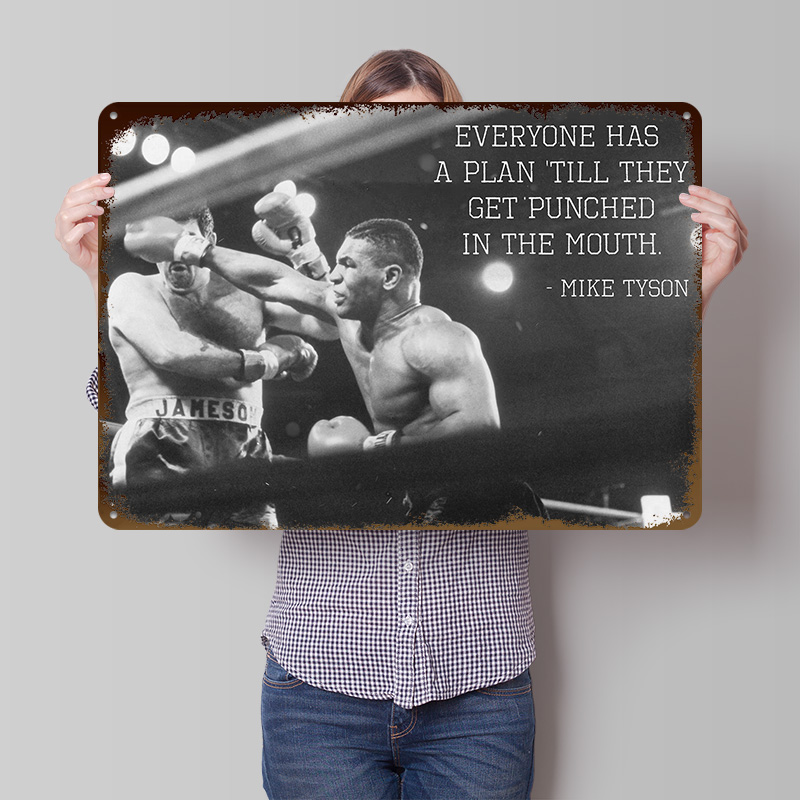 Retro Gaming Quotes - Poster in Metallo 3D con Citazione