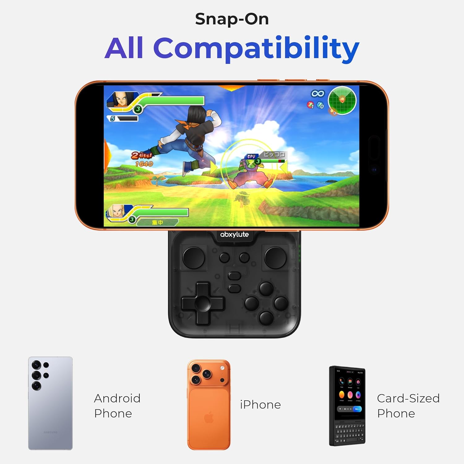 Retro Gaming On Android - Controller di Gioco Mobile M4 Snap-On