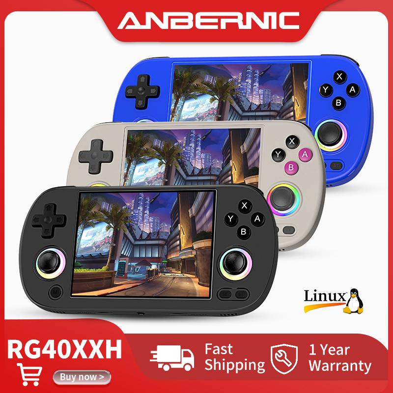 Retro Gaming Play Zone - Console di gioco retrò portatile Anbernic