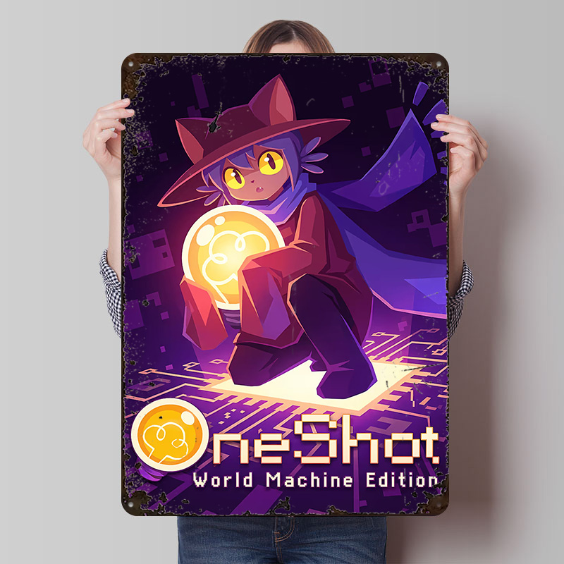 World Of Retro Gaming - Poster del gioco OneShot World Machine