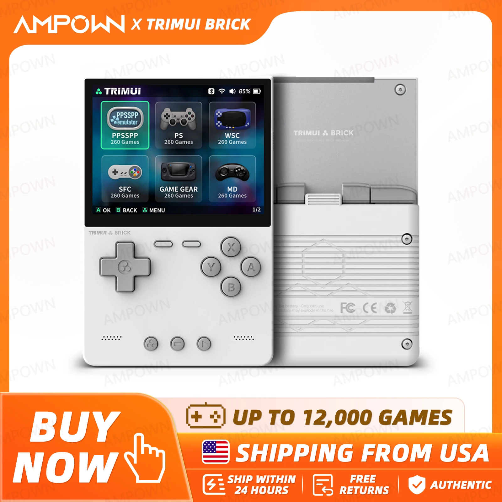Retro Gaming Usb - TRIMUI BRICK Console di gioco portatile