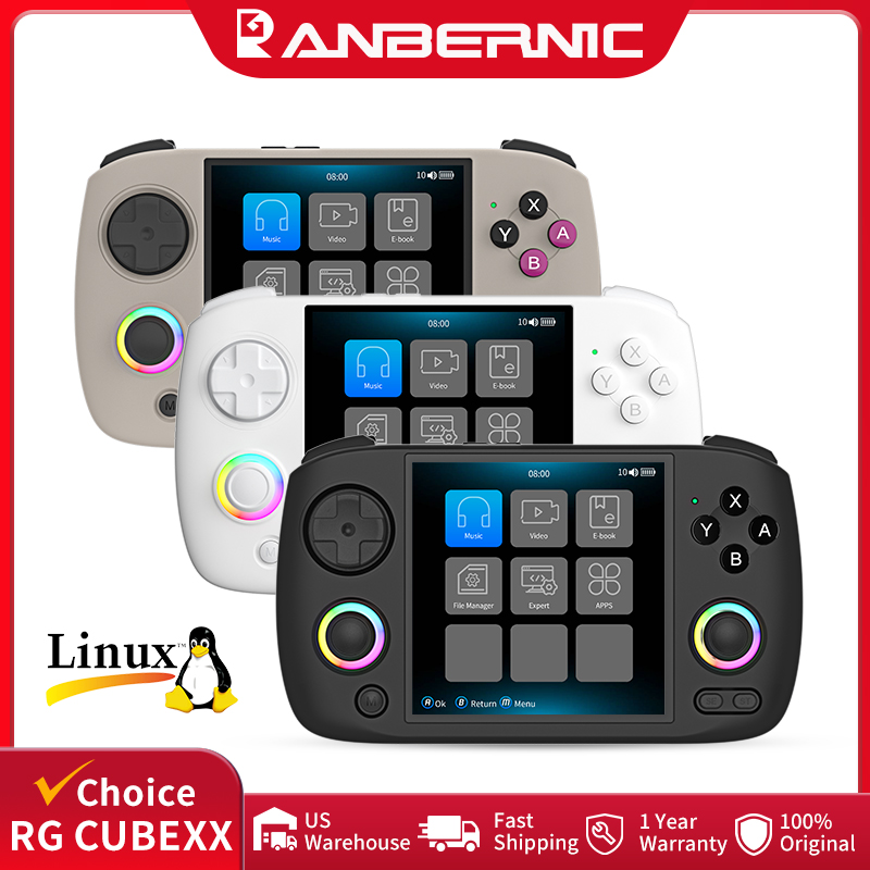 Retro Gaming Anbernic - ANBERNIC RG CubeXX Console per giochi