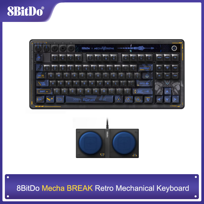 Retro Gaming Usb - Tastiera meccanica retrò 8BitDo 87 -