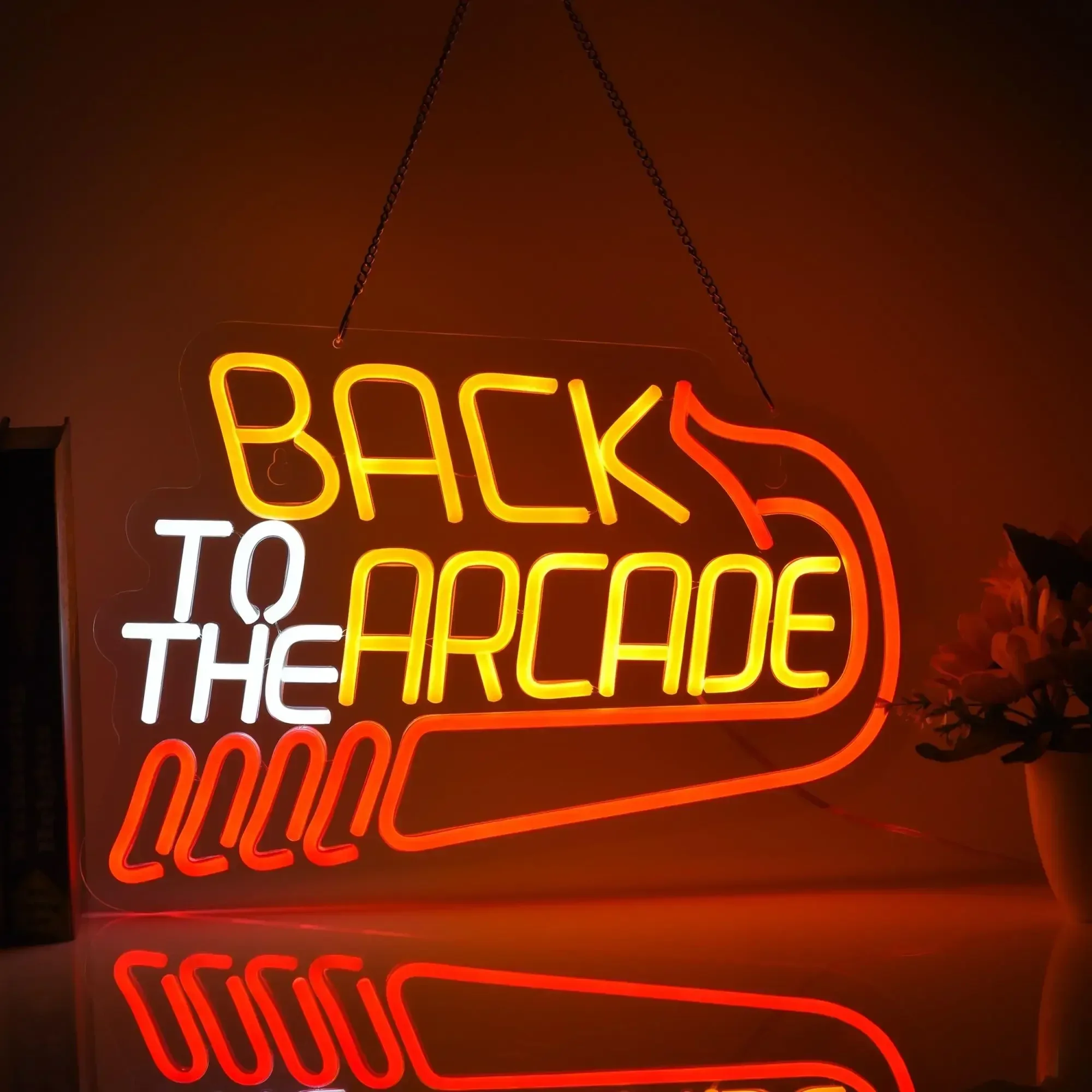Retro Gaming Gift Ideas - Ritorno all'Arcade Insegna al neon Retro
