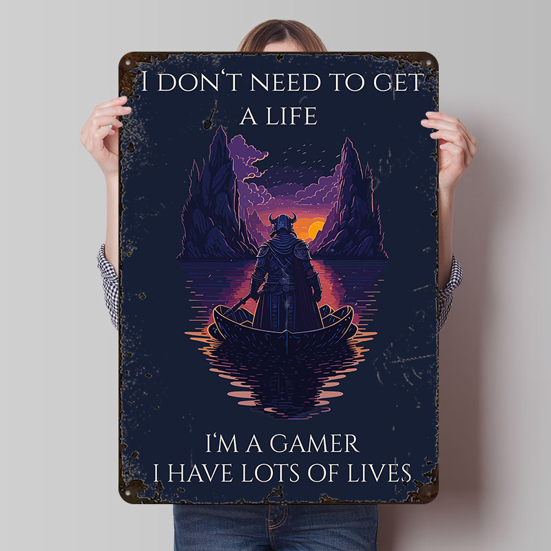 Retro Gaming Quotes - Poster con Citazioni di Videogiochi, Stampa