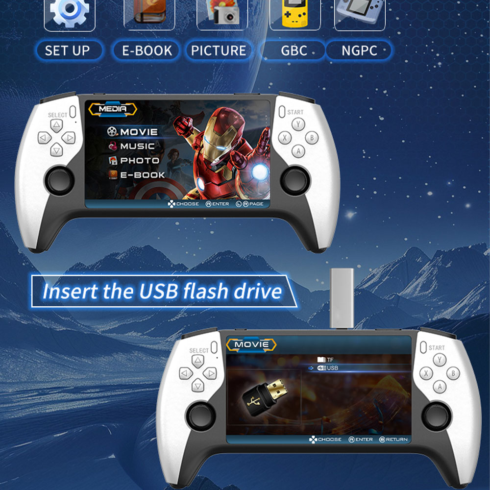 Nuova Console di Gioco Portati - Retro Gaming Upscaler recensione e prezzo