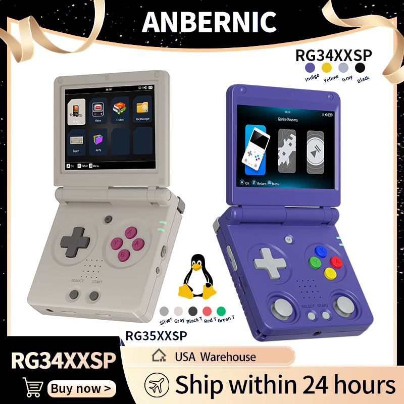 Anbernic RG34XXSP RG35XXSP Con - Retro Gaming Anbernic recensione e prezzo