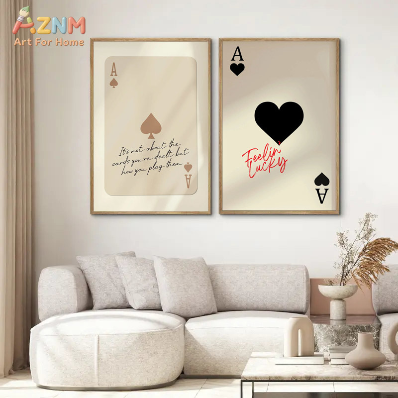 AZNM Ace of Spades Feeling Luc - Retro Gaming Art recensione e prezzo
