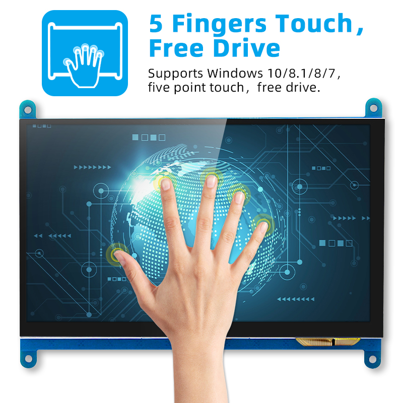 Touch screen da 7 pollici Disp - Retro Gaming Monitor recensione e prezzo