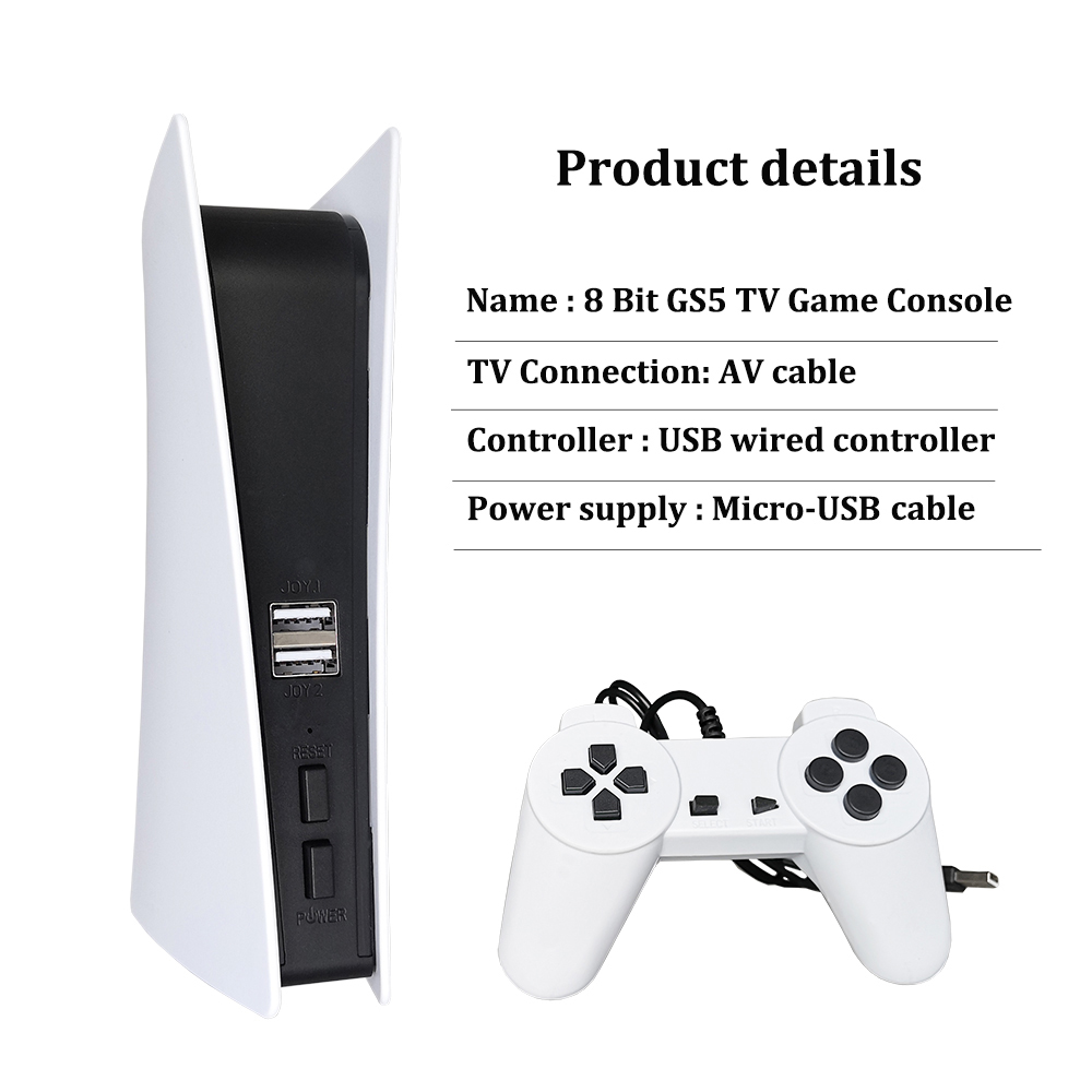 GS5 TV video a 8 bit Uscita AV - Retro Gaming Usb recensione e prezzo