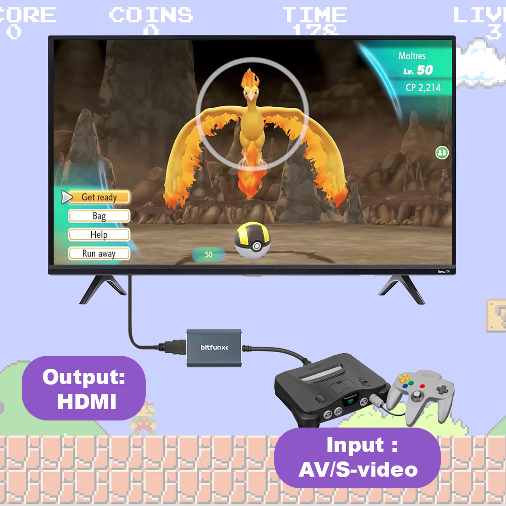 Bitfunx 720P Adattatore Svideo - Retro Gaming Upscaler recensione e prezzo