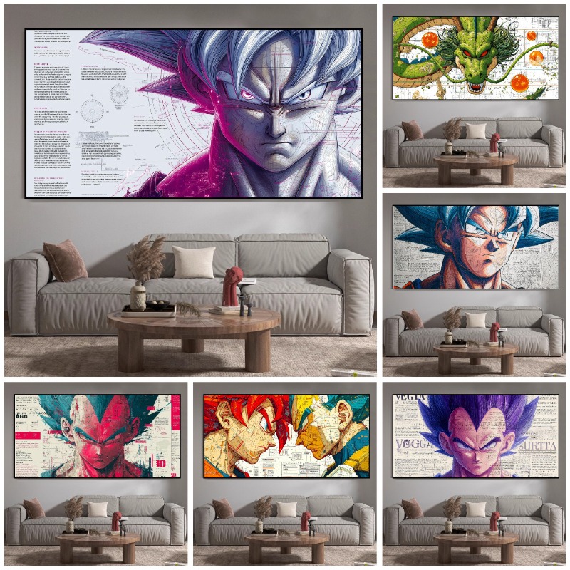 Poster Anime Dragon Ball, Stam - Retro Gaming Art recensione e prezzo