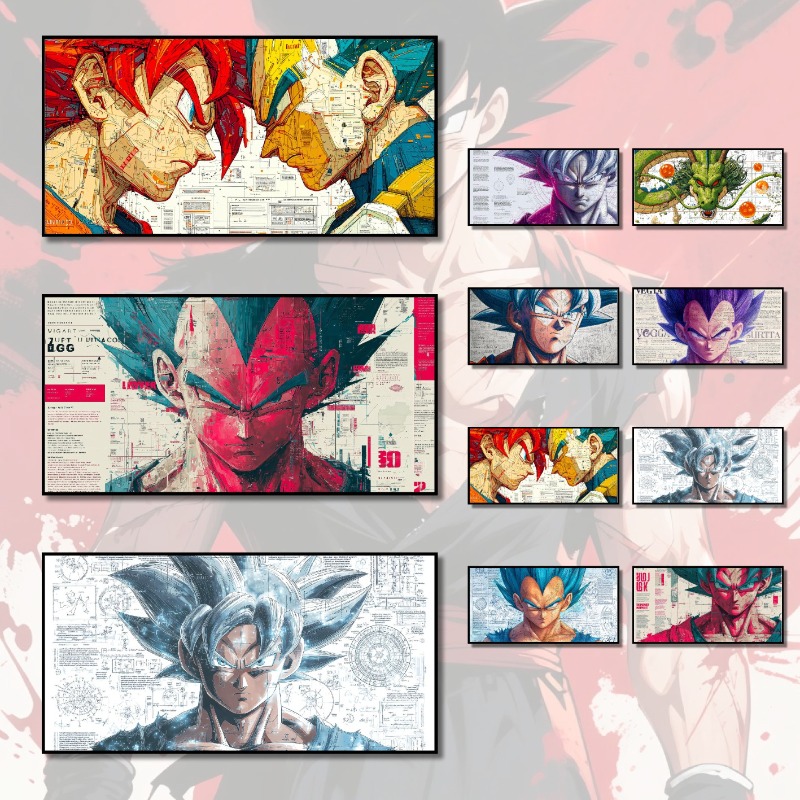 Poster Anime Dragon Ball, Stam - Retro Gaming Art recensione e prezzo