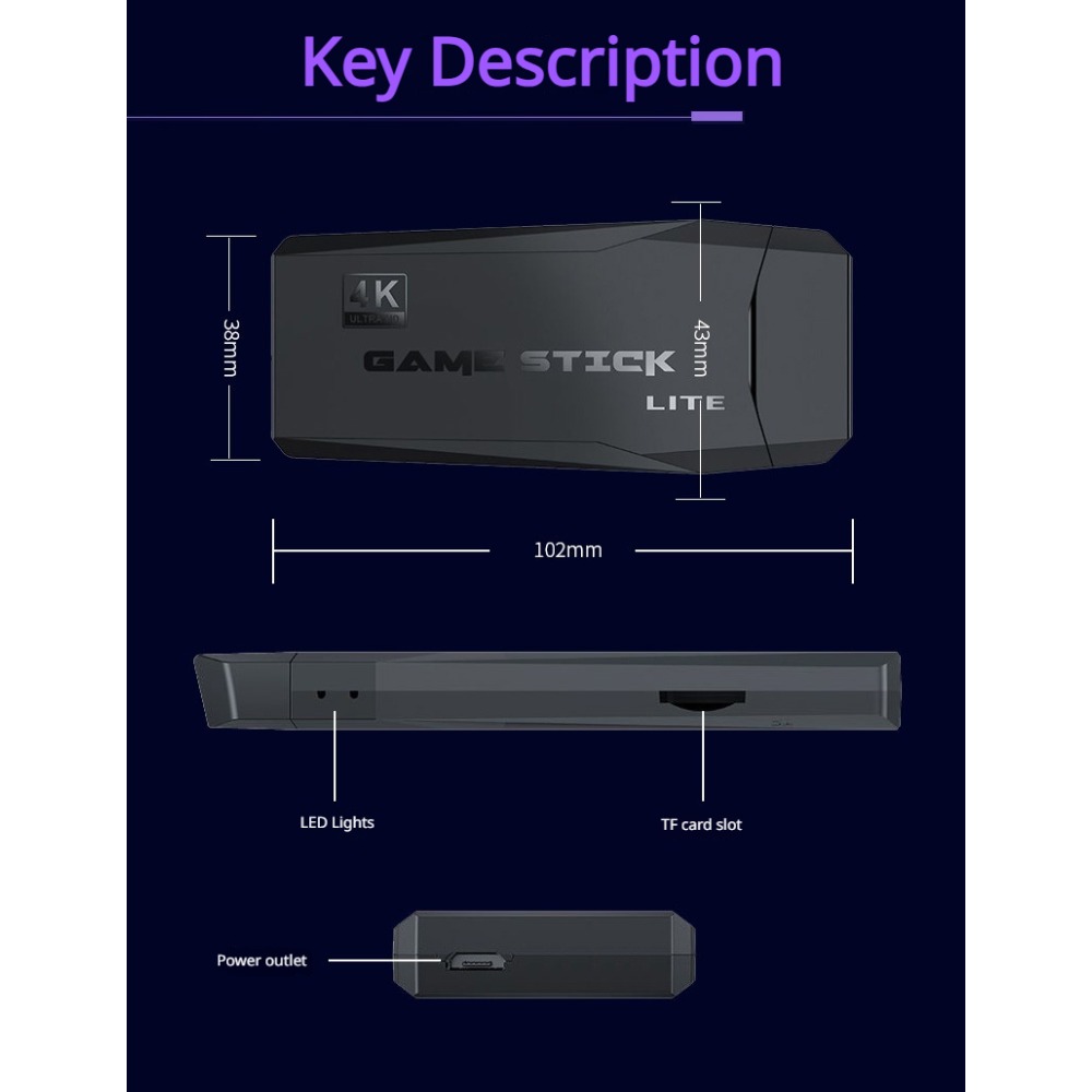 Console Portatile 4K per Gioch - Retro Gaming Upscaler recensione e prezzo