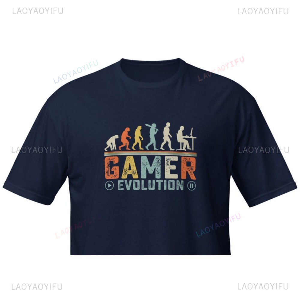 T-shirt Gamer Evolution T-shir - Retro Gaming Gift Ideas recensione e prezzo