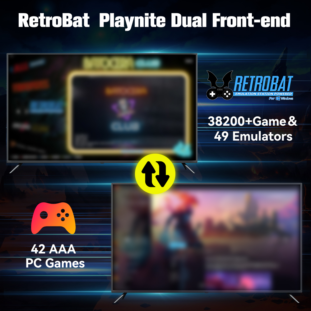 Retrobat&Playnite System HDD C - Retro Gaming Play Zone recensione e prezzo