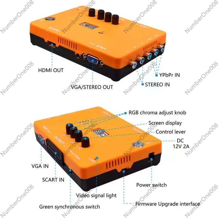 Convertitore da Video Componen - Retro Gaming Upscaler recensione e prezzo