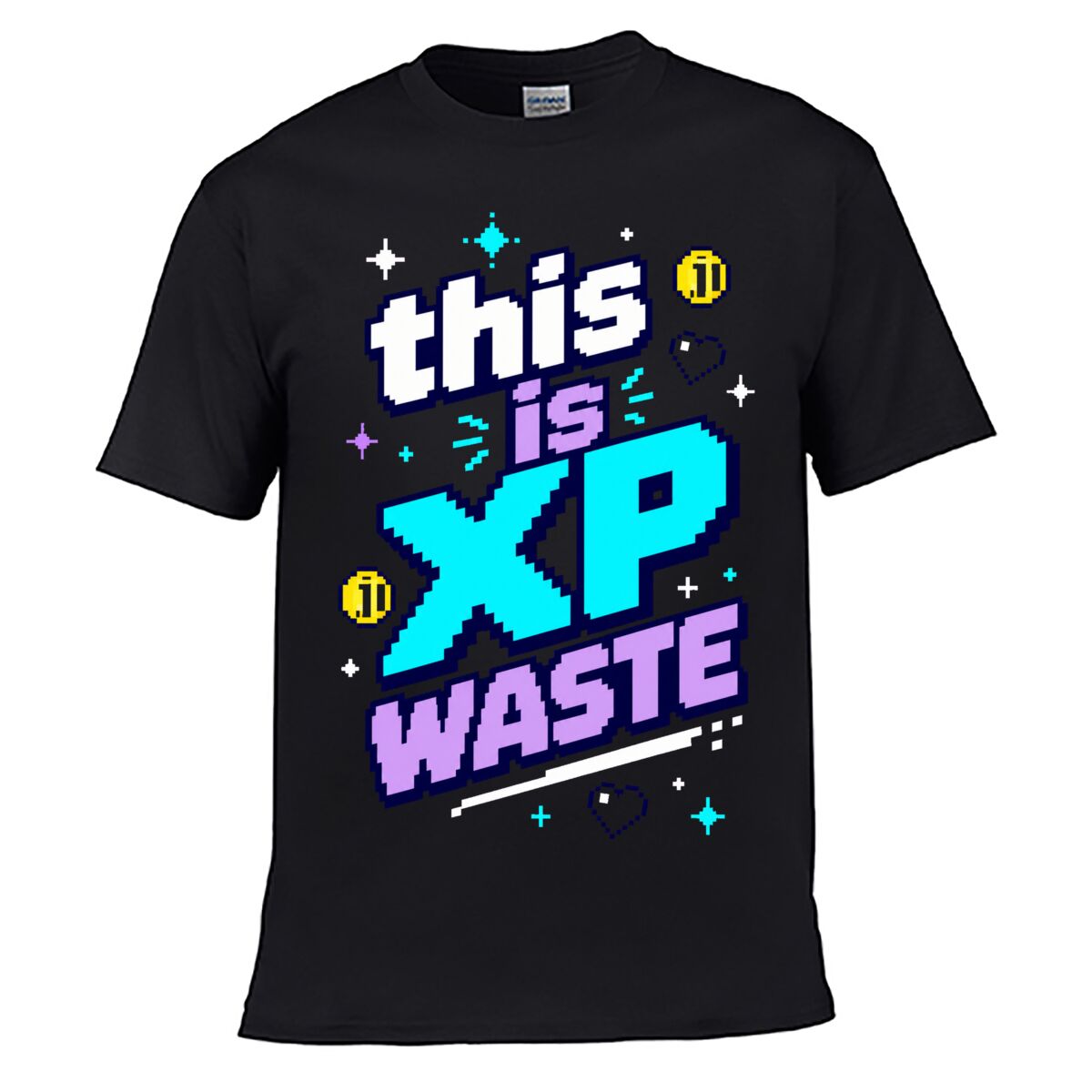 T-shirt casual con stampa graf - Retro Gaming Quotes recensione e prezzo