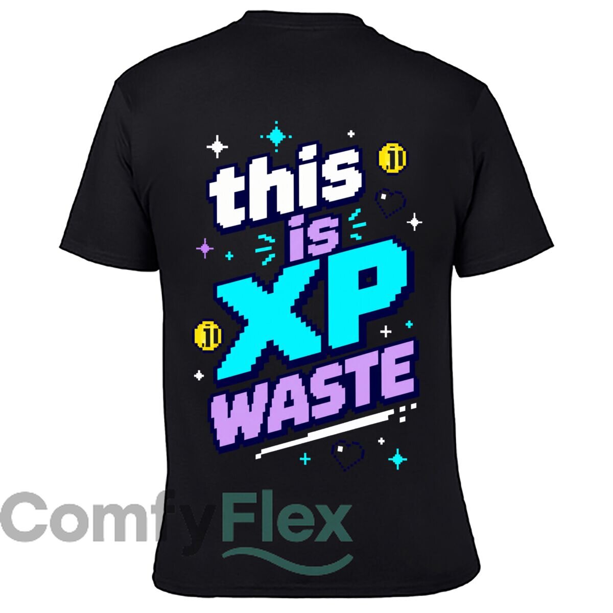 T-shirt casual con stampa graf - Retro Gaming Quotes recensione e prezzo