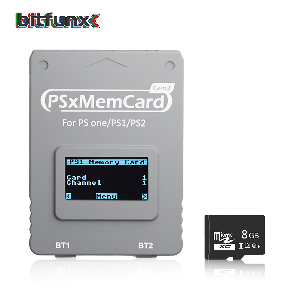 Bitfunx PSxMemCard Gen2 Store  - Retro Gaming Upscaler recensione e prezzo