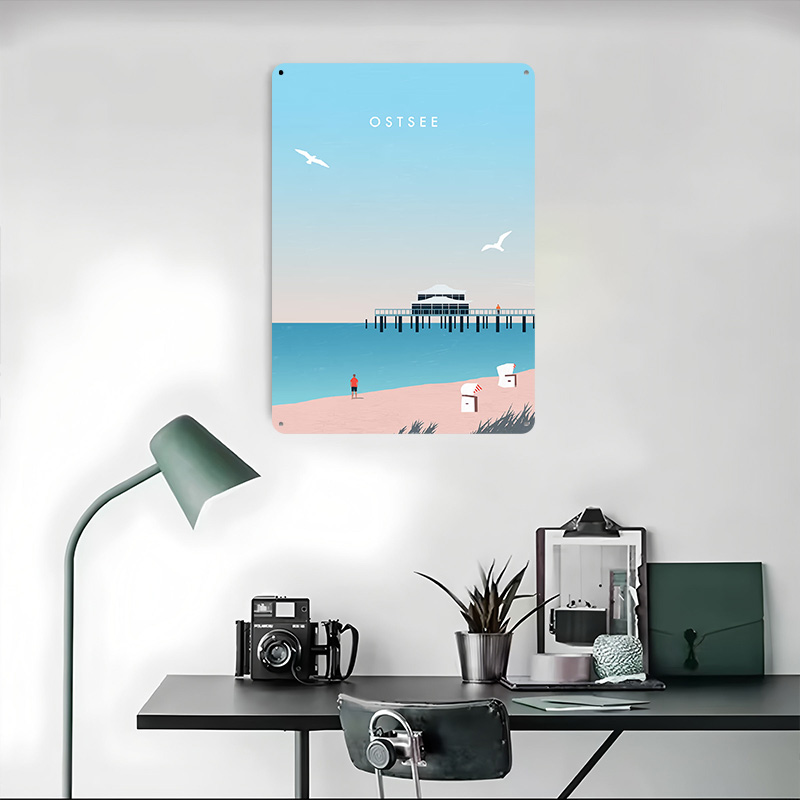 Poster del Mar Baltico, Targhe - Retro Gaming Bar recensione e prezzo
