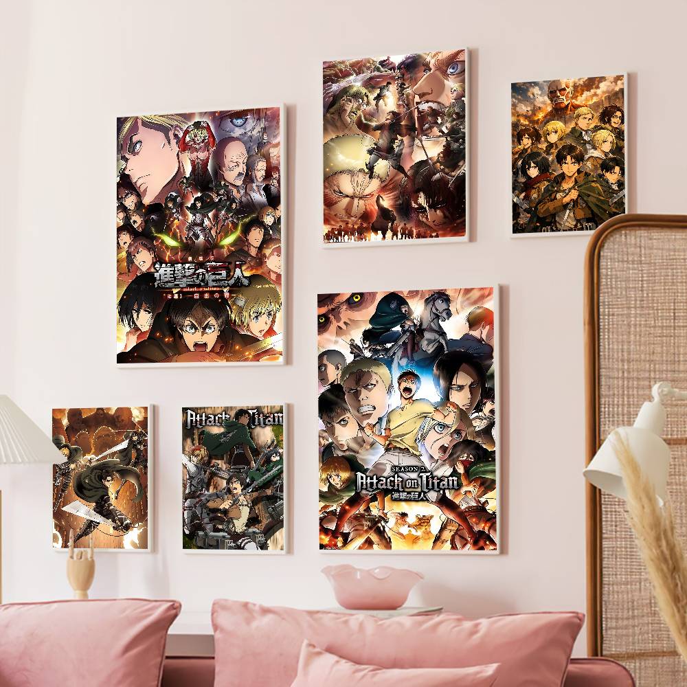 Poster Adesivi di Attack on Ti - Retro Gaming Bar recensione e prezzo