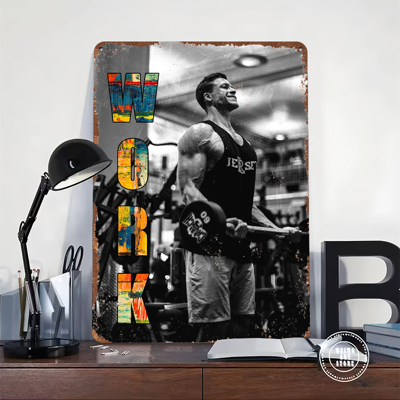 Poster in Latta per Palestra,  - Retro Gaming Bar recensione e prezzo