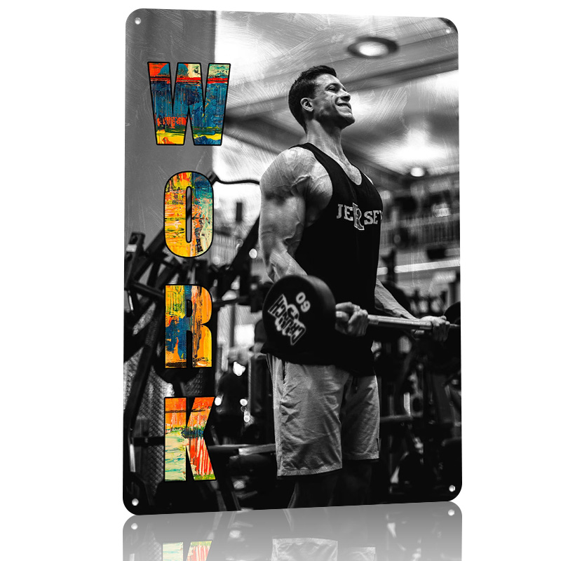 Poster in Latta per Palestra,  - Retro Gaming Bar recensione e prezzo