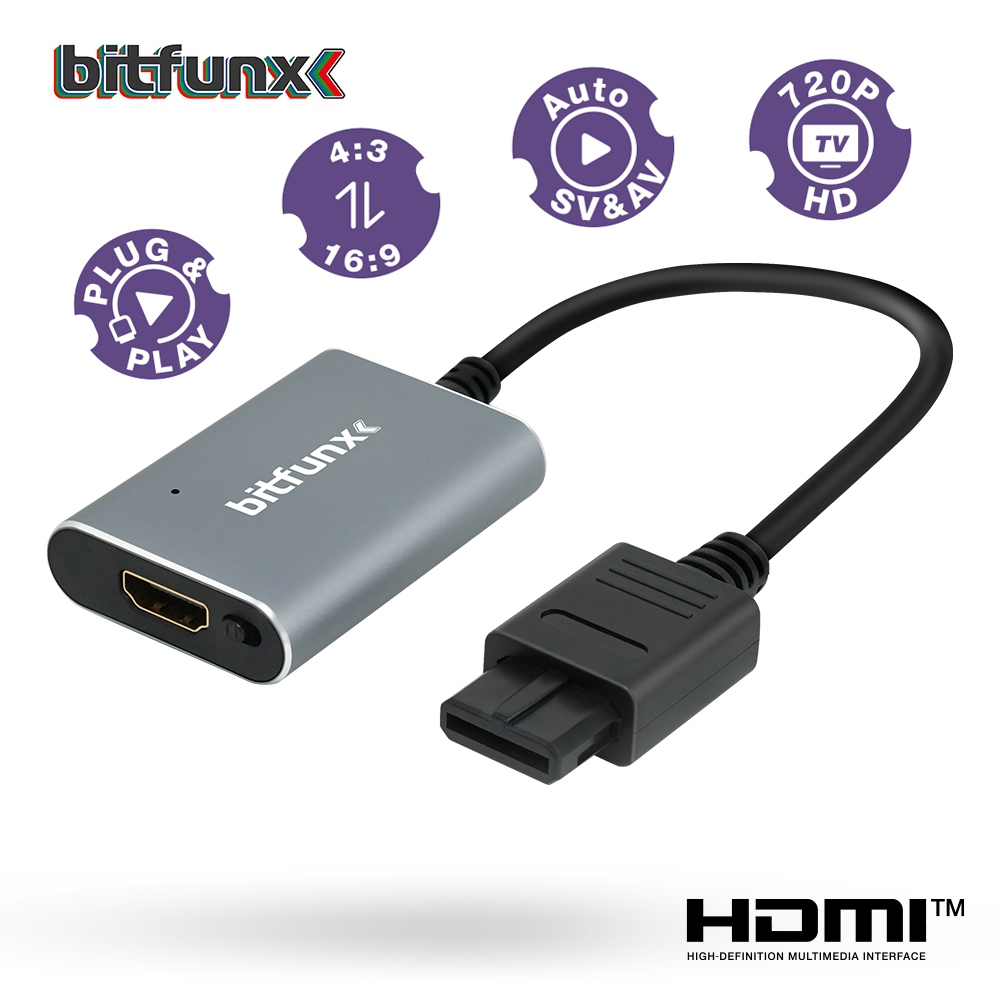 Bitfunx 720P HDMI ™   Adattato - Retro Gaming Upscaler recensione e prezzo
